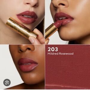 Gucci Mildred rosewood 203 Rouge À Lèvres satin lipstick